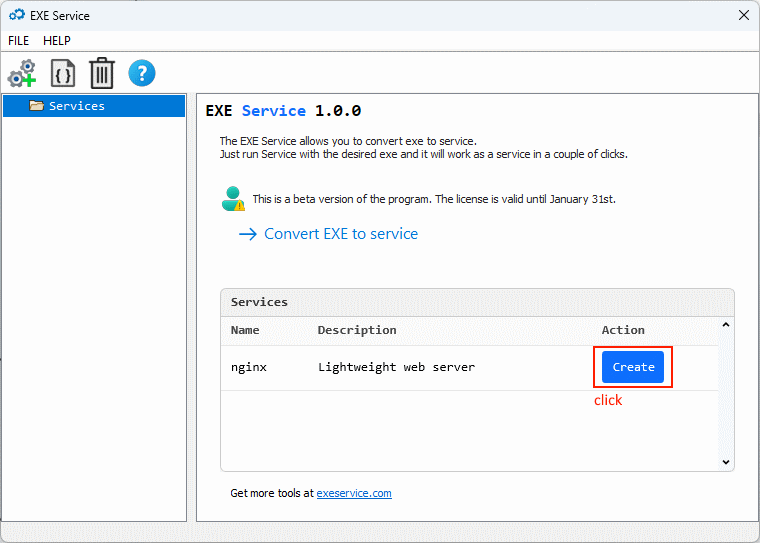 Running-Nginx-to-Windows-Service